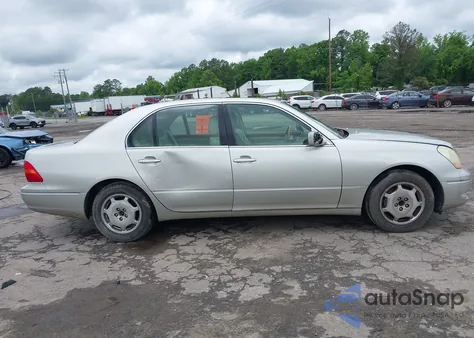 2002 Lexus Ls 430 из США, поврежденный, VIN JTHBN30F020056473